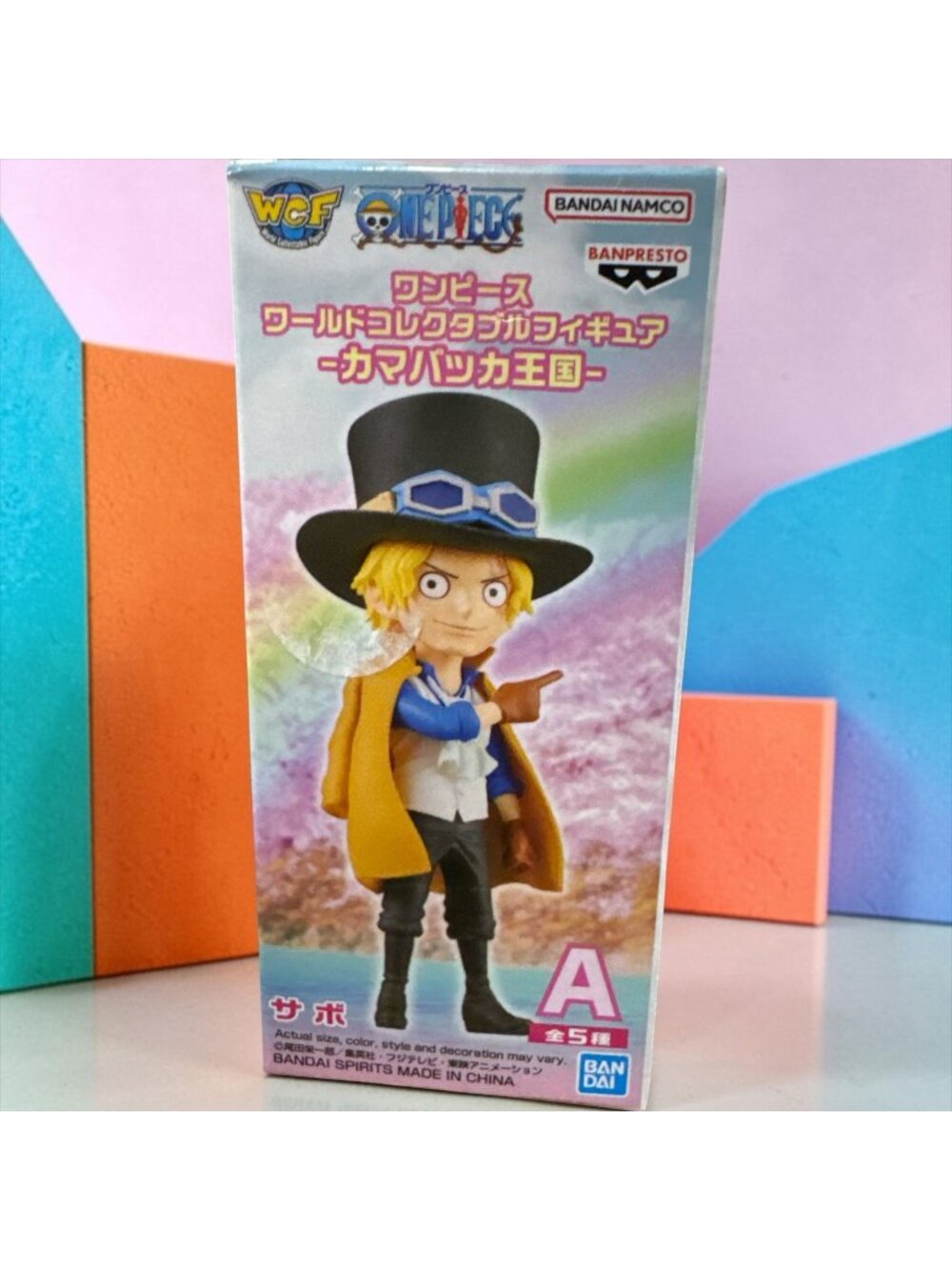 One Piece WCF Sabo Collectible Figure By Banpresto Bandai Namco Series A New In